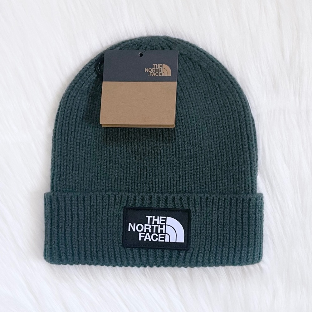 The North Face Unisex TNF Logo Beanie - Picture 1 of 6